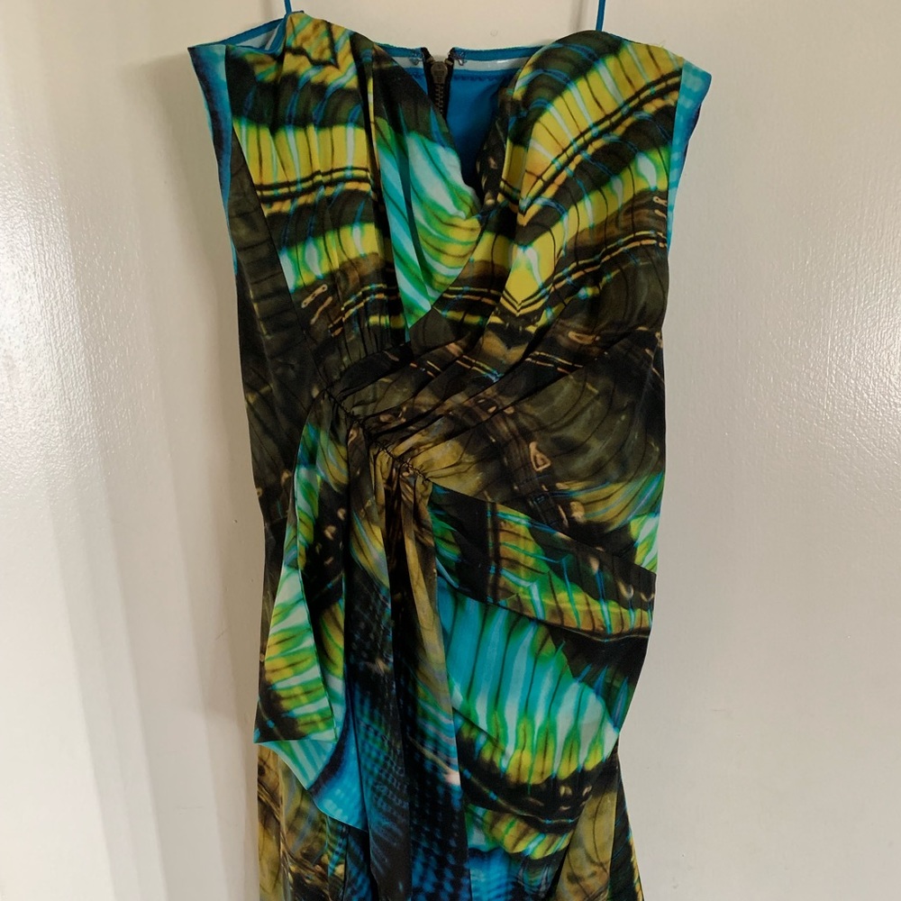 Nicole Miller strapless dress